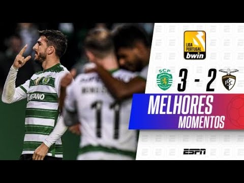 COM DIREITO A HAT-TRICK DE PAULINHO, SPORTING VENCE PORTIMONENSE EM JOGAÇO NO CAMPEONATO PORTUGUÊS