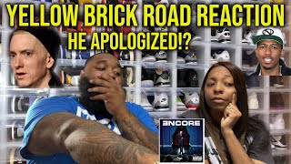 WIFE REACTS TO EMINEM - YELLOW BRICK ROAD (REACTION!!!)