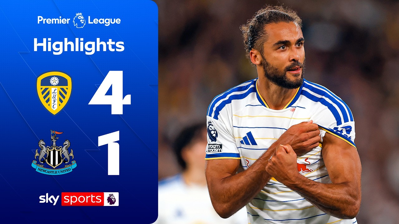 Leeds THRASH Newcastle at Elland Road! 🔥 | Leeds 4-1 Newcastle | Premier League Highlights