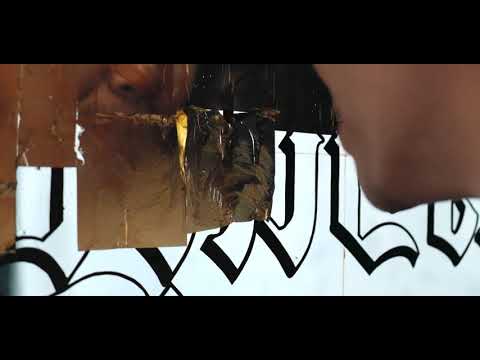 Reverse Glass Gilding for Trigger Finger