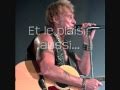 Johnny hallyday l'envie paroles 