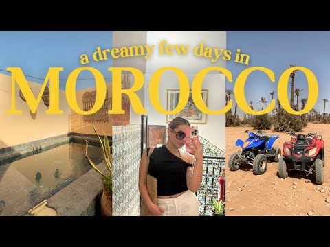 a few dreamy days in marrakech | morocco travel vlog (part 1)