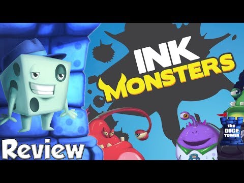 Ink Monsters Review - with Tom Vasel