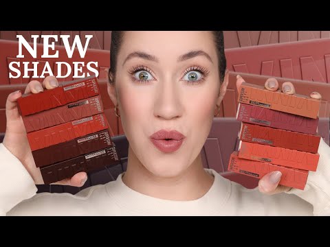 The BEST Drugstore Lipsticks in NEW NUDE COLORS!! 😍