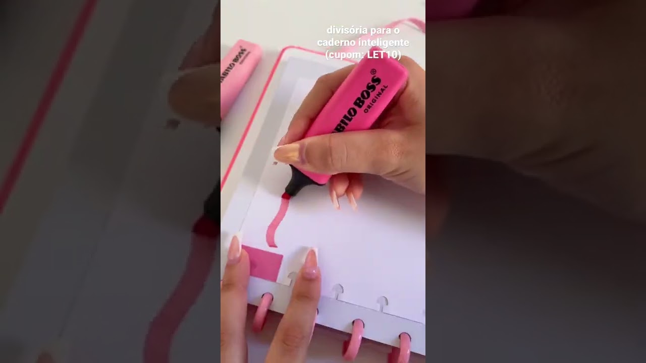 tutorial de divisória pra o caderno inteligente