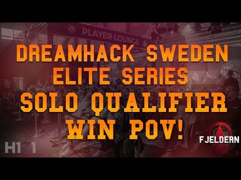 H1Z1 Dreamhack Winter 2017 solo qualifier win POV