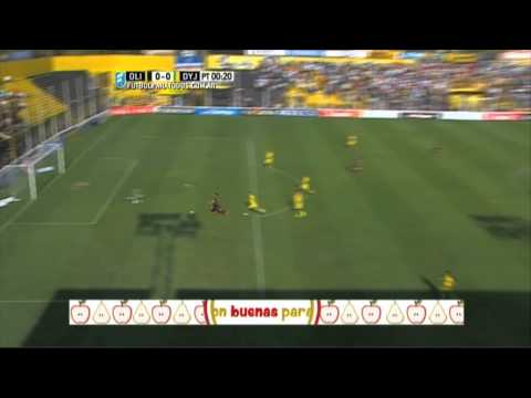 Lo tuvo de entrada.Olimpo 0 - Defensa 0. Fecha 9. Primera División 2015. FPT.