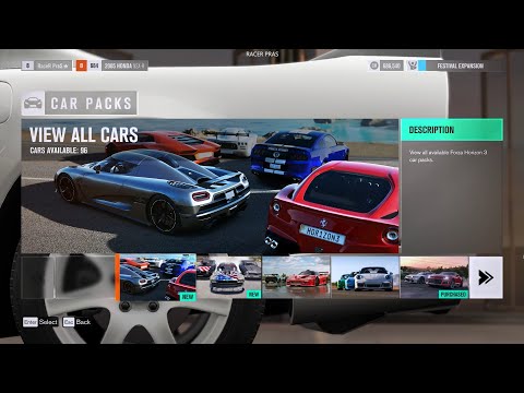 Forza Horizon 3: All DLC Cars & Car Packs - Quick Preview