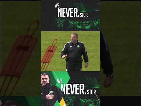WE NEVER STOP ANGE POSTECOGLOU ICONIC WORDS! #angepostecoglou #celticfc