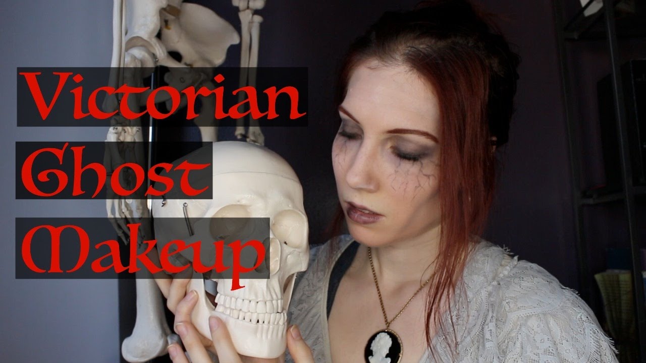 EASY HALLOWEEN MAKEUP TUTORIAL // Victorian Ghost