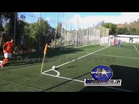 Gol de Edu Yanes ante el CD Sauzal