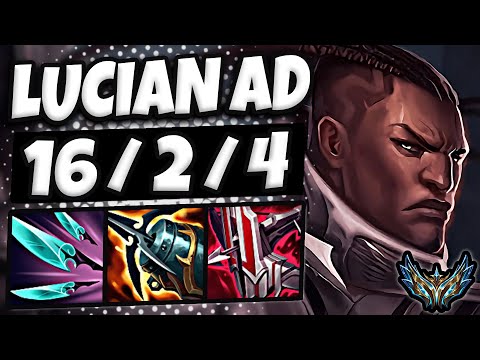 Lucian vs Ashe [ ADC ] Lol Korea Challenger Patch 13.18 ✅