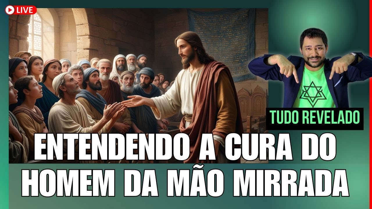 A CURA DO HOMEM DA MÃO MIRRADA | PORQUE DAVI NÃO MORREU AO COMER O PÃO DA PROPOSIÇÃO? | AULA 8