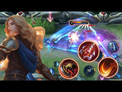 PERFECT GOLD LANE LANCELOT|| Lancelot Best Build And Gameplay||MLBB