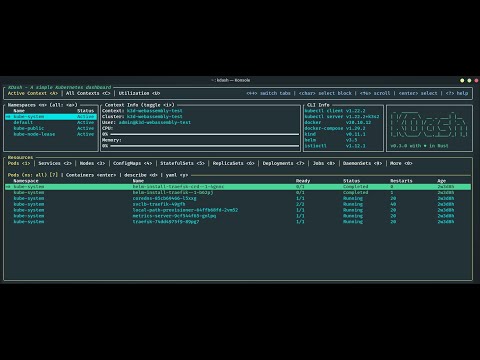 Why did I build a Kubernetes Dashboard in Rust? - DevOpStars'22