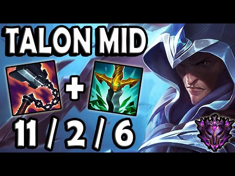 OTP TALON vs ANIVIA [ MID ] Lol Master Korea 11.3 ✅