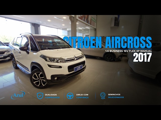 Vídeo CITROEN AIRCROSS 1.6 BUSINESS 16V FLEX 4P MANUAL