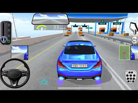 Mercedes Golden Tesla Electric E12 - 3D Driving Class Android Gameplay 2025 | Car Game