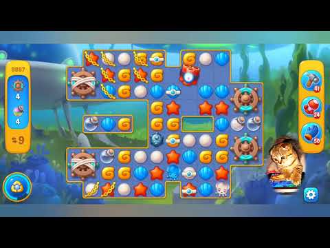 Fishdom 2022, no Boosters,   9897  level  -  прохождение без бустеров,   9897  уровень.