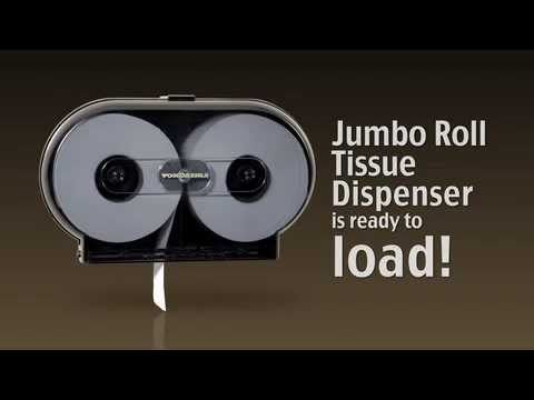 Twin jumbo roll tissue dispenser installation instructions