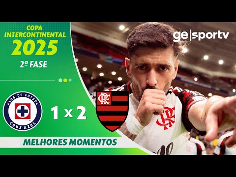 Gols e lances de Cruz Azul-MEX x Flamengo