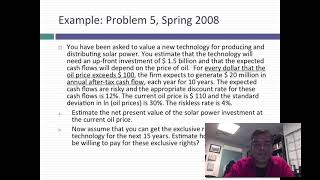 Valuation: Final Exam Review Session