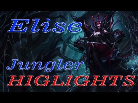 League of Legends - Elise jungle  highlights