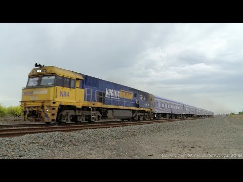 2AM8 Great Southern Rail Passenger Train - PoathTV Australian Railways