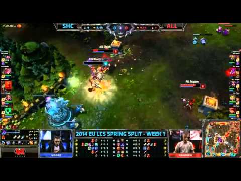 LCS Moments | Unbelievable SHC Moopz Gragas First Blood against ALL Shook