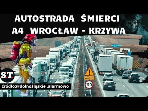 AUTOSTRADA ŚMIERCI .Źródło: Dolnośląskie Alarmowo.