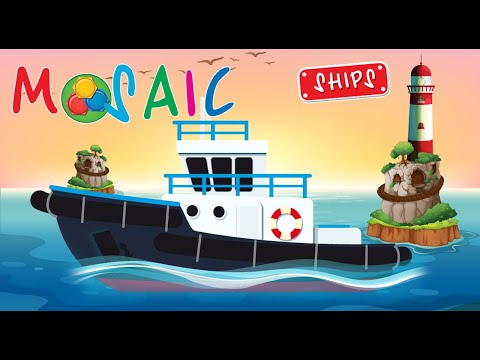 Animated puzzles ship Video