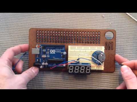 Arduino for Beginners   27 Building a digital clock