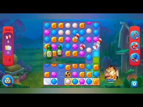 фишдом 2022 # 10542 уровень - прохождение без бустеров # Fishdom,  10542  level - no Boosters.