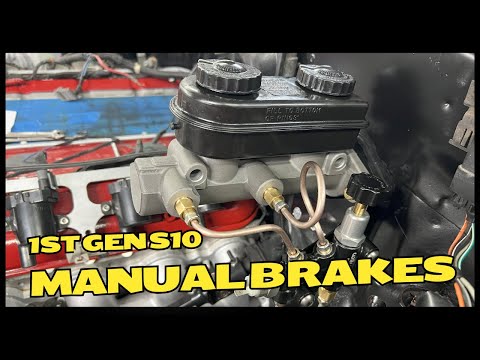 Manual Brake Install First Gen S10