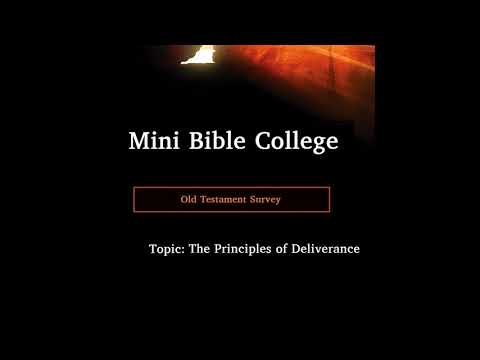 Day25 The Principles of Deliverance  .. Bible Study Telugu