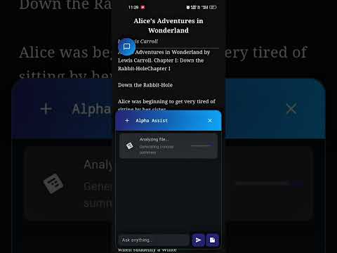 Alpha Reader: AI PDF & Chat