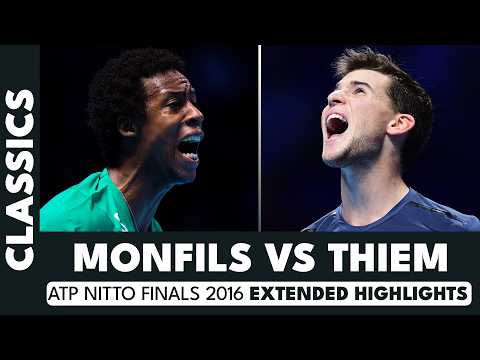 Gael Monfils vs Dominic Thiem EPIC Match 🔥 | ATP Nitto Finals 2016 Extended Highlights