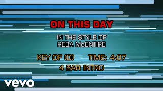 Reba McEntire - On My Own (Karaoke)