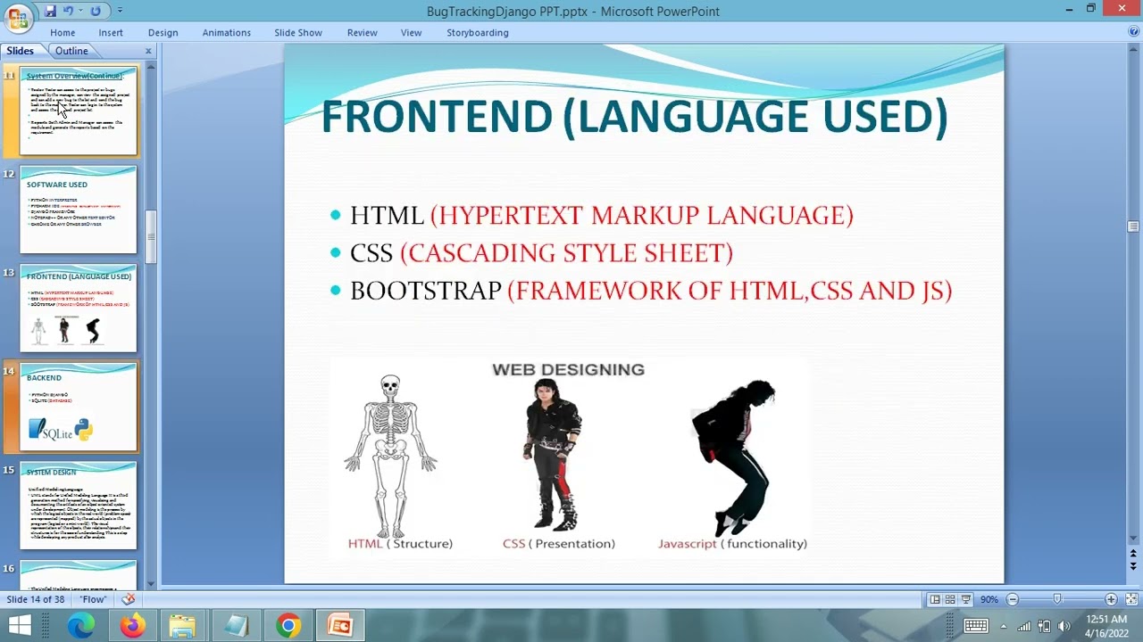 PPT - Bug Tracking System || Python Django