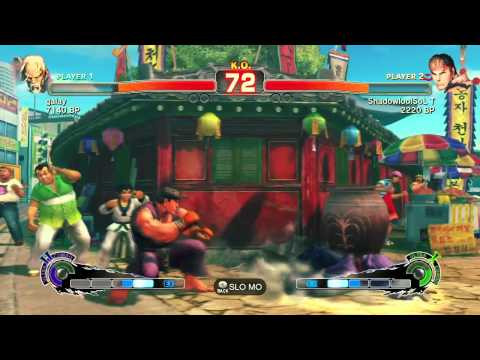 ShadowloolSoL T [RY] Vs Galay [GE] SSF4 Ranked Battles