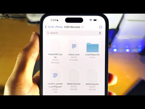 ANY iPhone How To Access Saved Files!