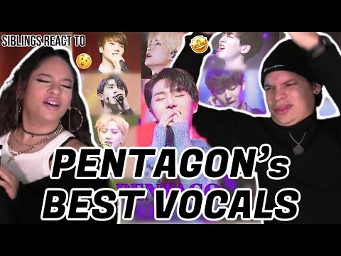 Waleska & Efra react 'PENTAGON's Amazing Vocals' for the first time