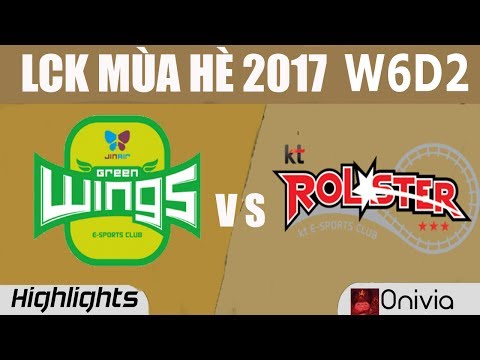 JAG vs KT Highlights Game 2 LCK MÙA HÈ 2017 Jin Air Green Wings vs KT Rolster