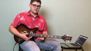 Lincoln Brewster Guitar Lesson | Deep Down (Walk Through Fire) Solo | Play Through + Lesson