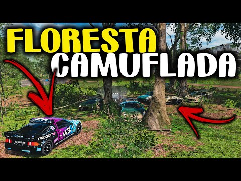 PASSOU VERGONHA NO FLORESTA CAMUFLADA - FORZA HORIZON 5 GAMEPLAY