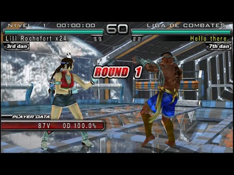 50_1 D Julia chan vs bruce Ryona - TEKKEN DARK RESURRECTION ( Anakin x24 ) PPSSPP PC