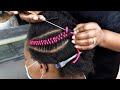 Ultimate Tutorial | Needle & Yarn Cornrows. Stitching and Undoing. Must Watch