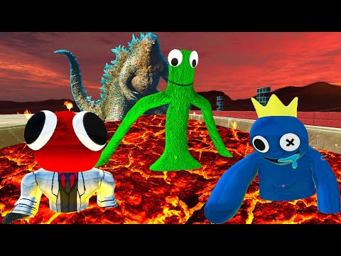 Creepy Monsters & Godzilla Lava Test [The Toughest Of All] - Animal Revolt Battle Simulator