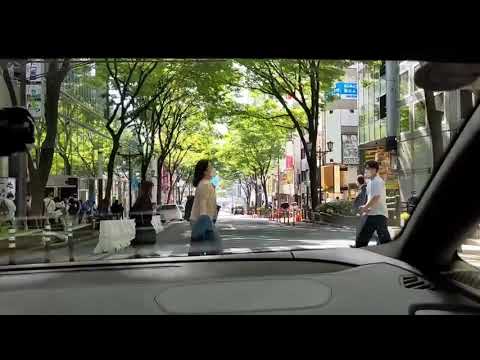 huracan evo in Shibuya Tokyo