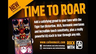 Video thumbnail for Caline New Pedal release!!  Caline G Series G001 Tiger Eye Distortion by Caline Technology